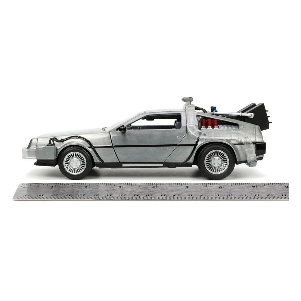 Back to the Future 1/24 Hollywood Rides Back to the Future 1 Time Machine