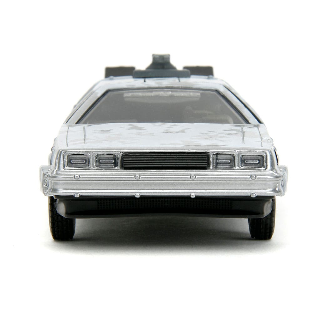 Retour vers le Futur DeLorean Time Machine Frost 1/32 métal Hollywood Rides