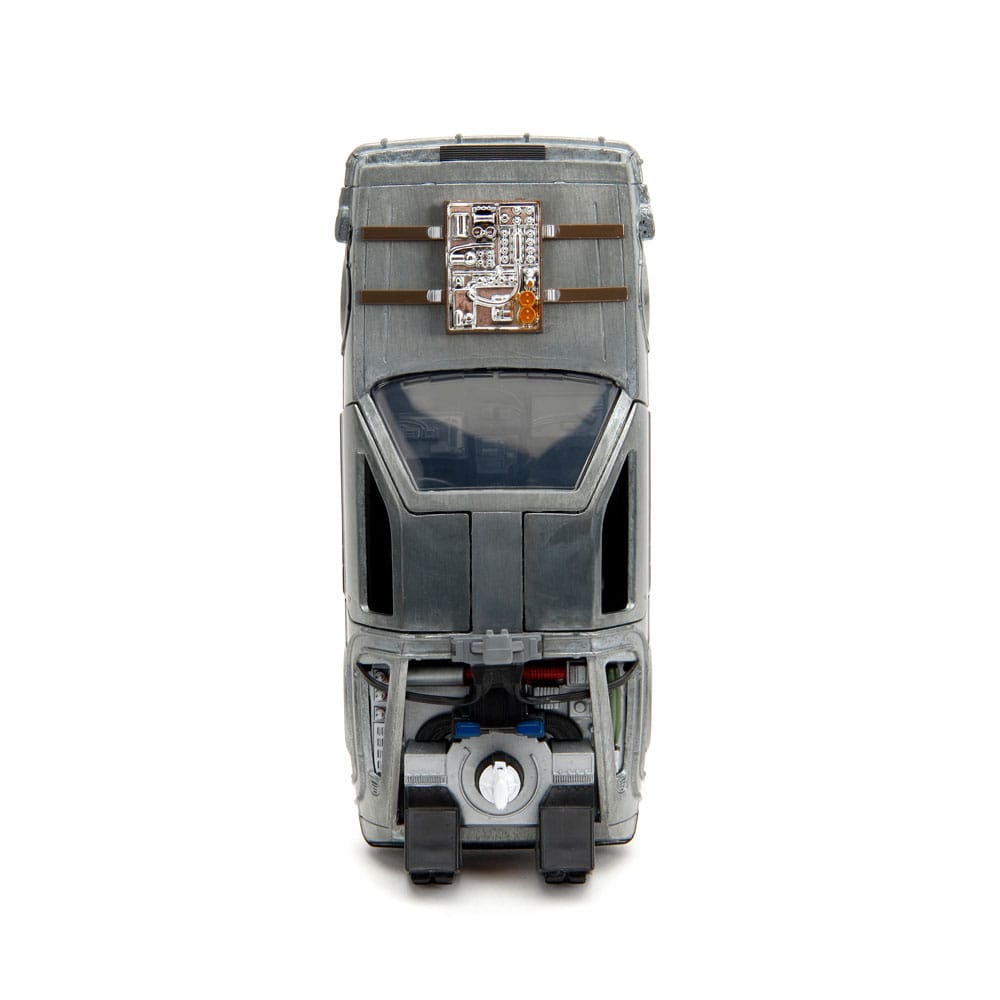 Retour vers le Futur III DeLorean Time Machine Railroad Wheels 1/32 métal Hollywood Rides
