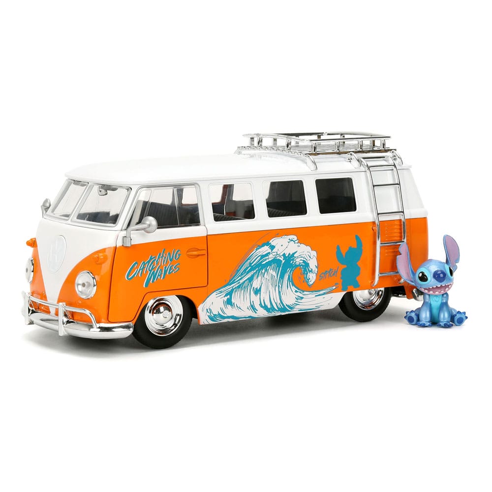Lilo & Stitch Véhicule 1/24 1961 VW Bus Stitch