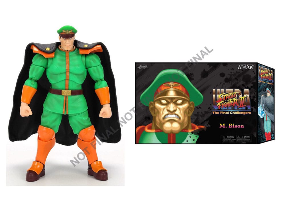 Ultra Street Fighter II: The Final Challengers figurine 1/12 M. Bison Deluxe 15 cm