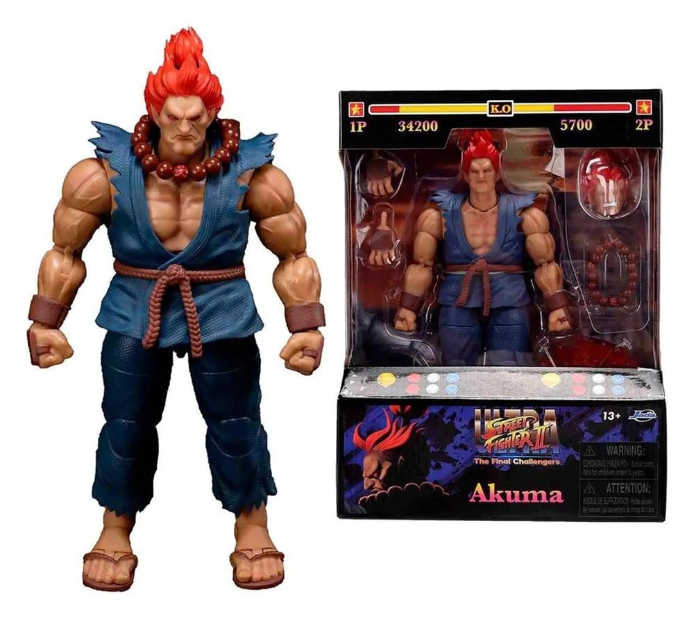 Street Fighter II figurine Akuma 15 cm