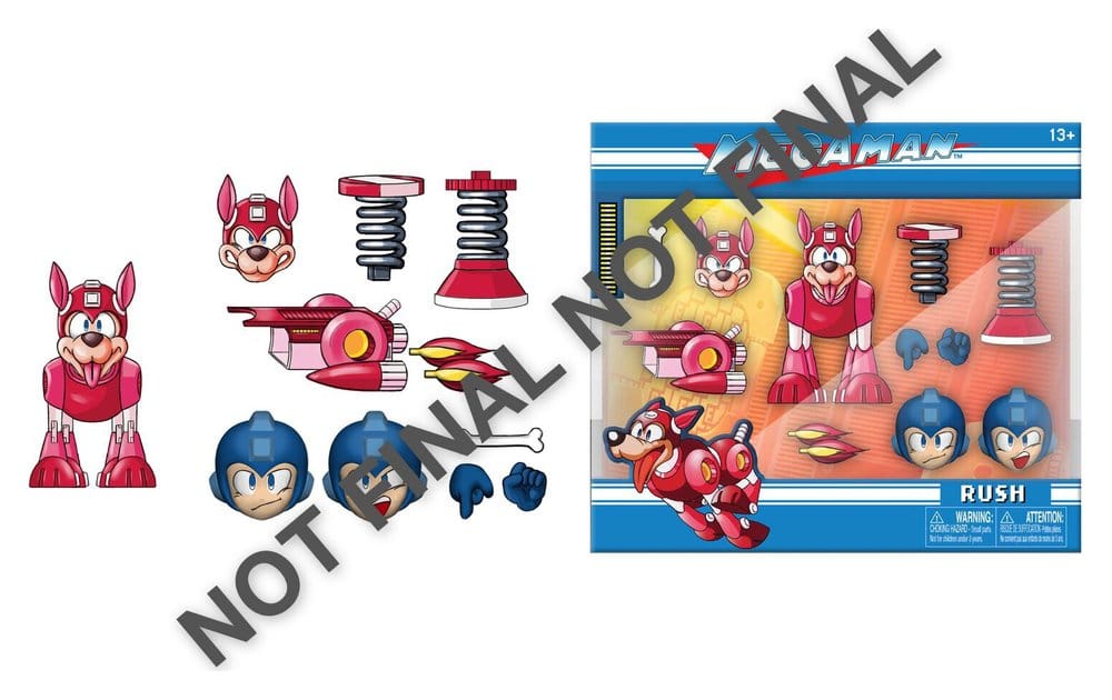 Mega Man figurine Rush 7 cm