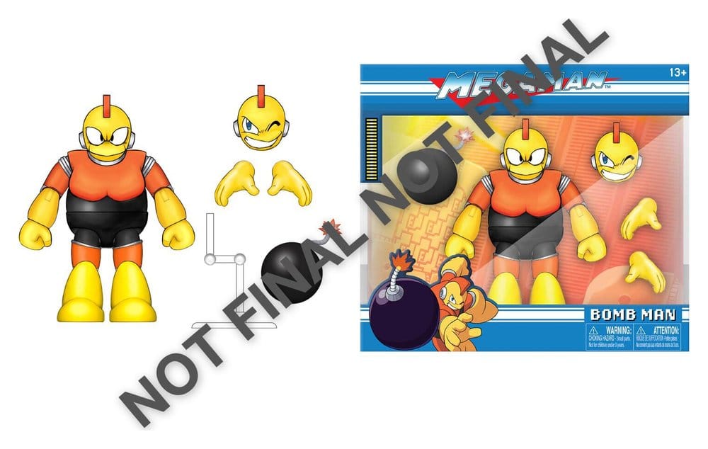 Mega Man figurine Bomb Man 13 cm