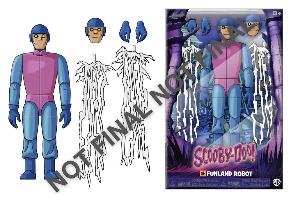 Scooby Doo figurine Funland Robot 16 cm