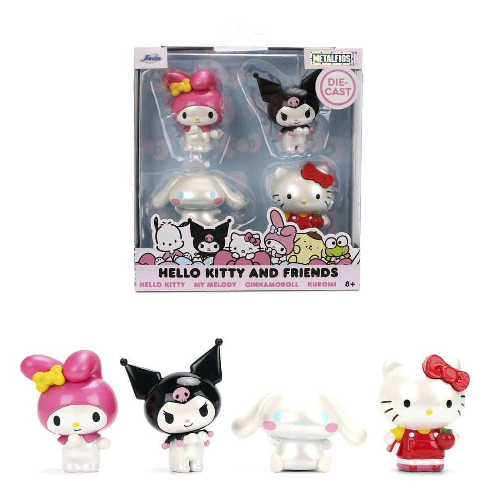 Sanrio pack de 4 figurines 6 cm