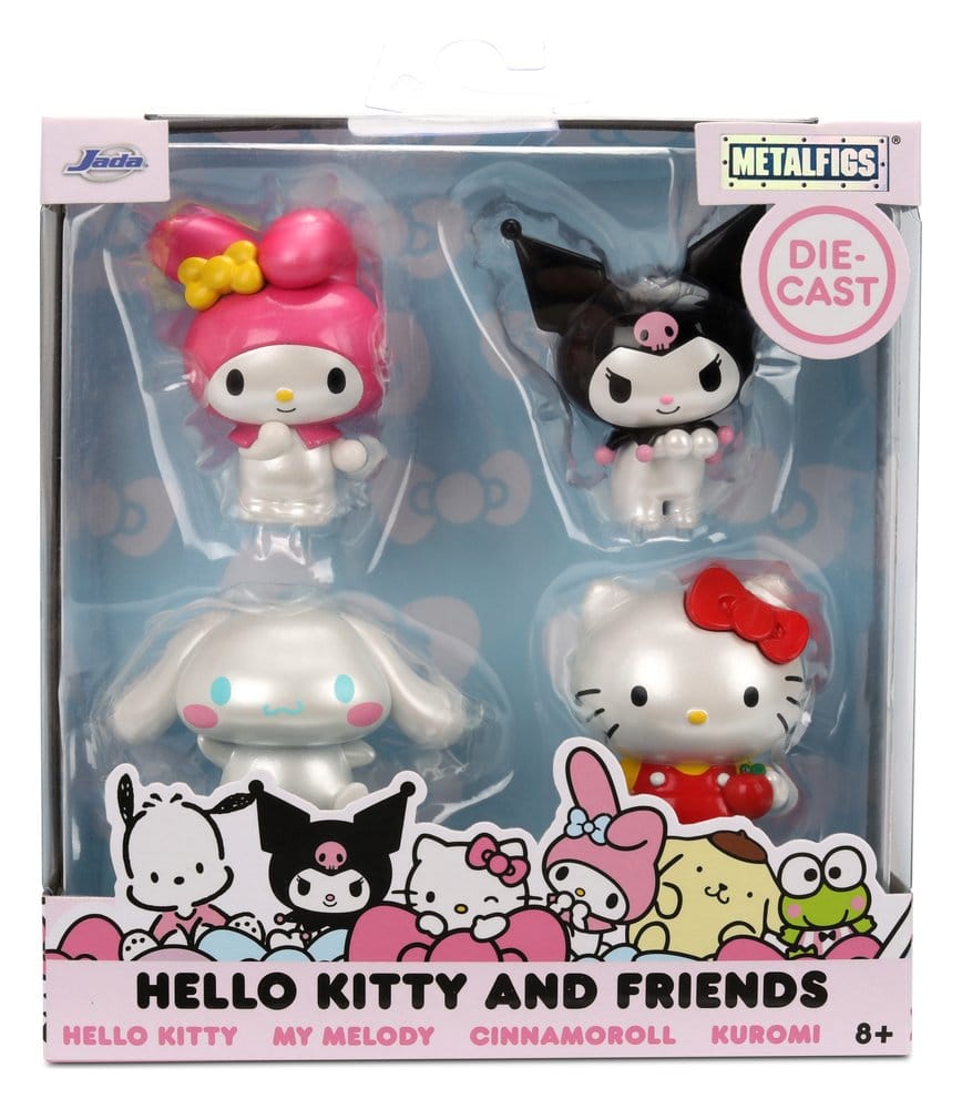 Sanrio pack de 4 figurines 6 cm