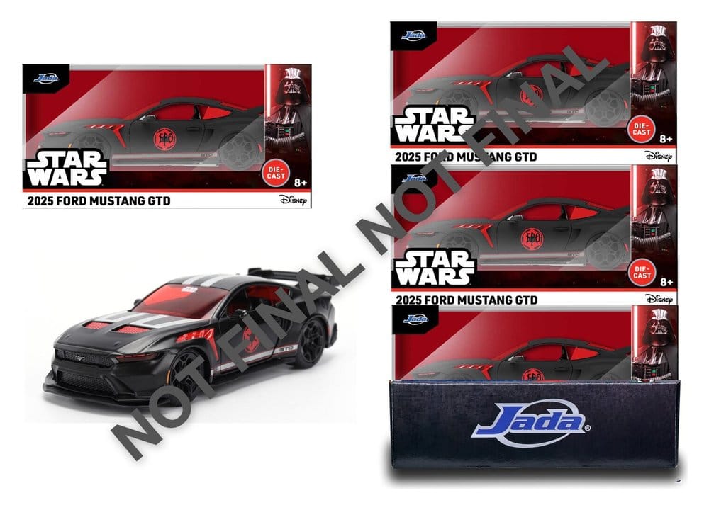 Star Wars Véhicule 1:32 Darth Vader 2005 Ford Mustang GTD assortiment (6)
