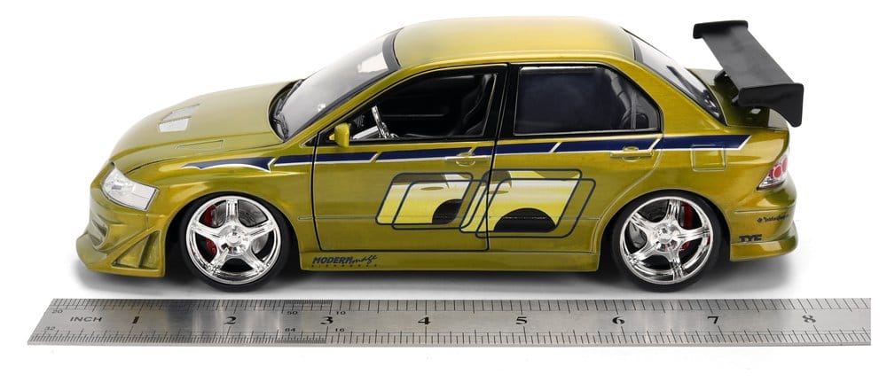 Fast & Furious Véhicule 1/24 Anniversary Mitsubishi 9 cm
