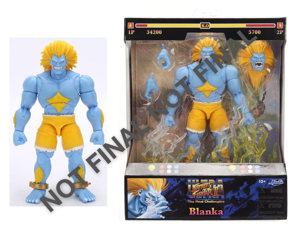Street Fighter II figurine Blanka P2 19 cm