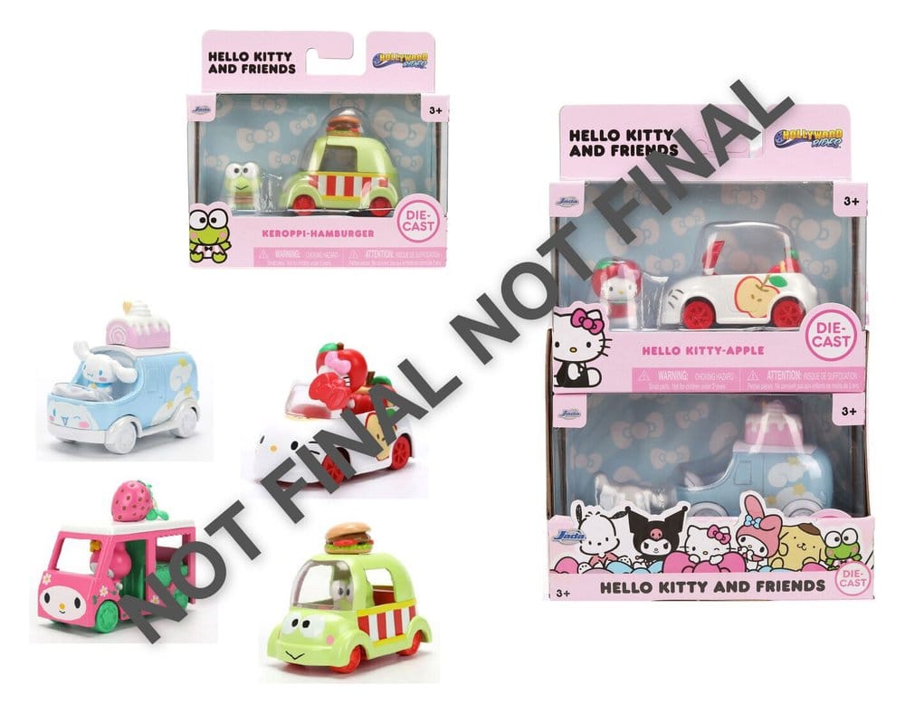 Sanrio assortiment véhicules Diecast 1/55 Wave 1 (8)