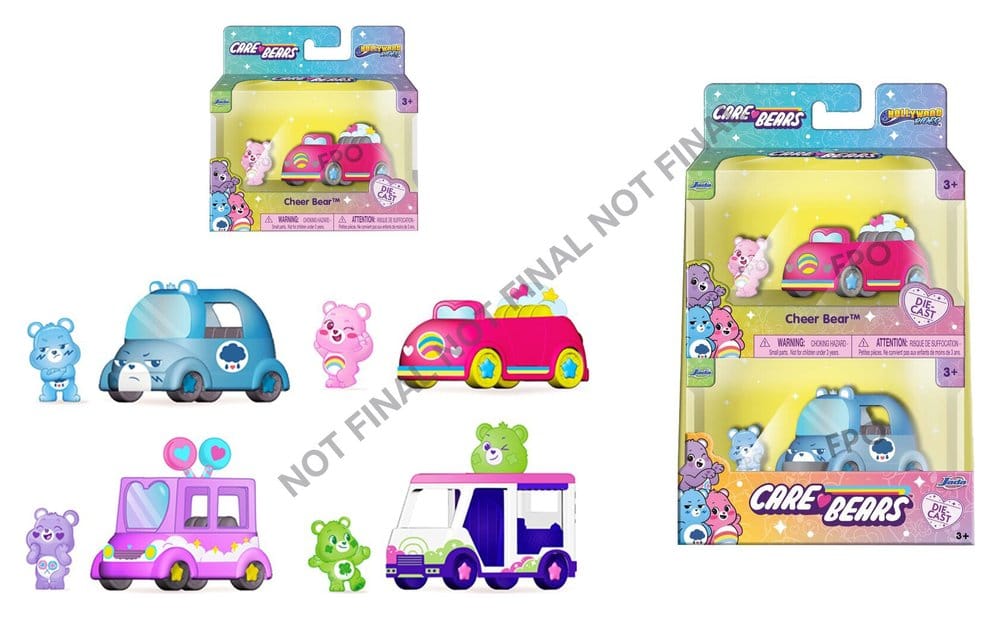Bisounours assortiment véhicules Diecast 1/55 Wave 1 (8)