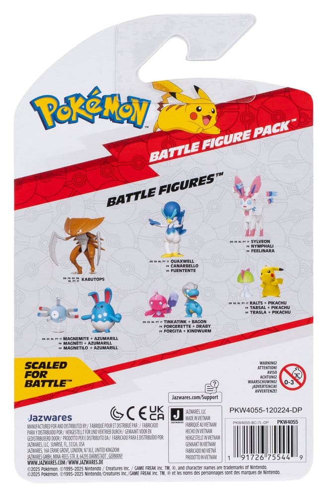Pokémon Battle Figure assortiment (6) figurines ver. 21