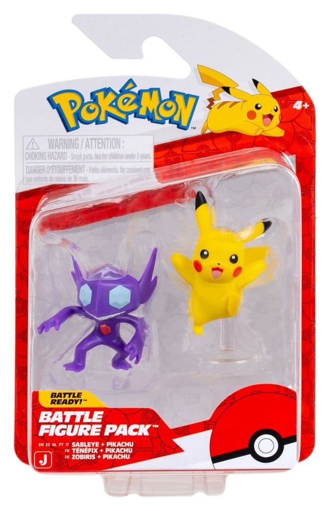 Pokémon Battle Figure assortiment (6) figurines ver. 22