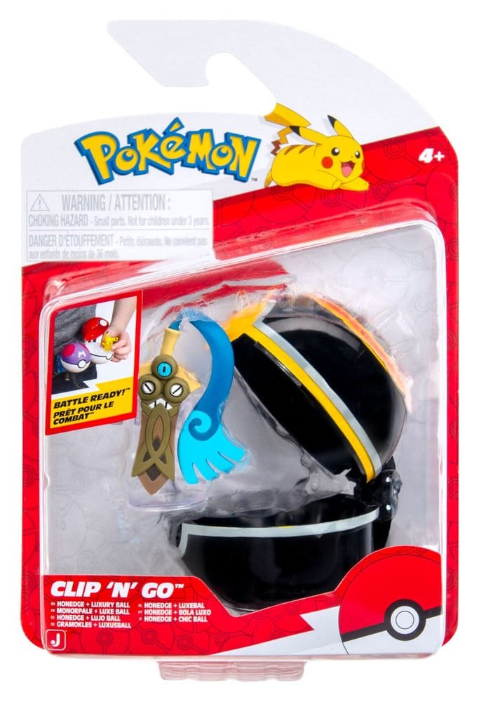 Pokémon Clip 'n' Go minifigurines Poké Balls ver. 22 Assortiment (6)