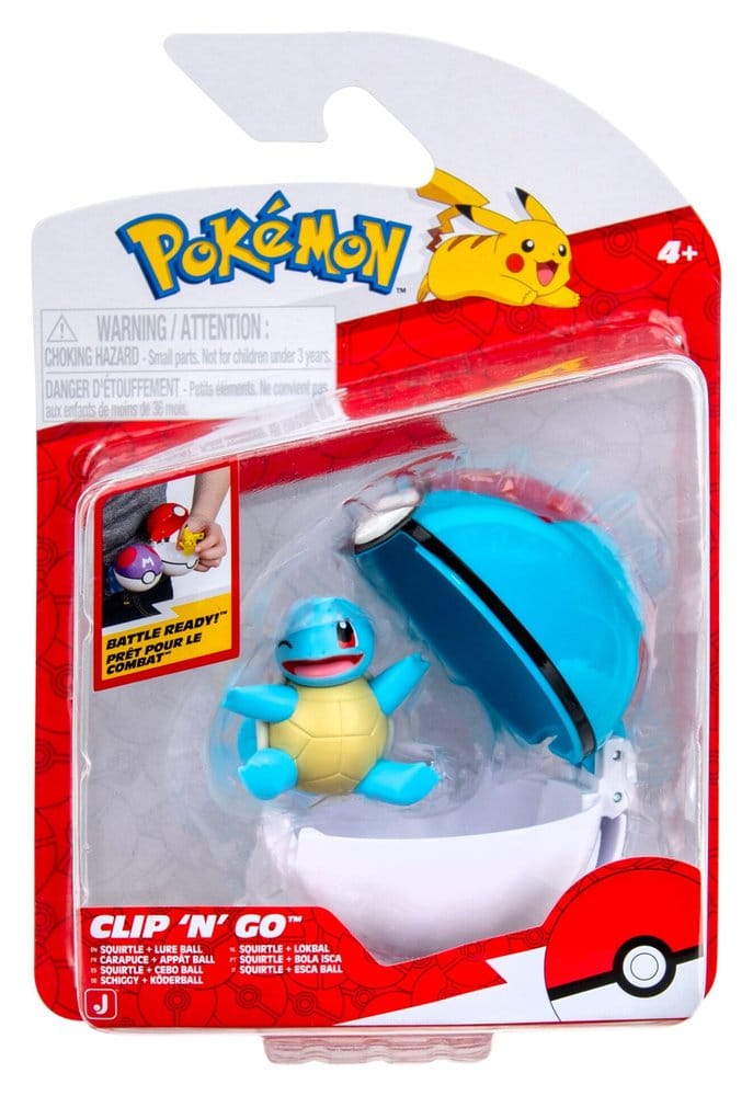 Pokémon Clip 'n' Go minifigurines Poké Balls ver. 22 Assortiment (6)