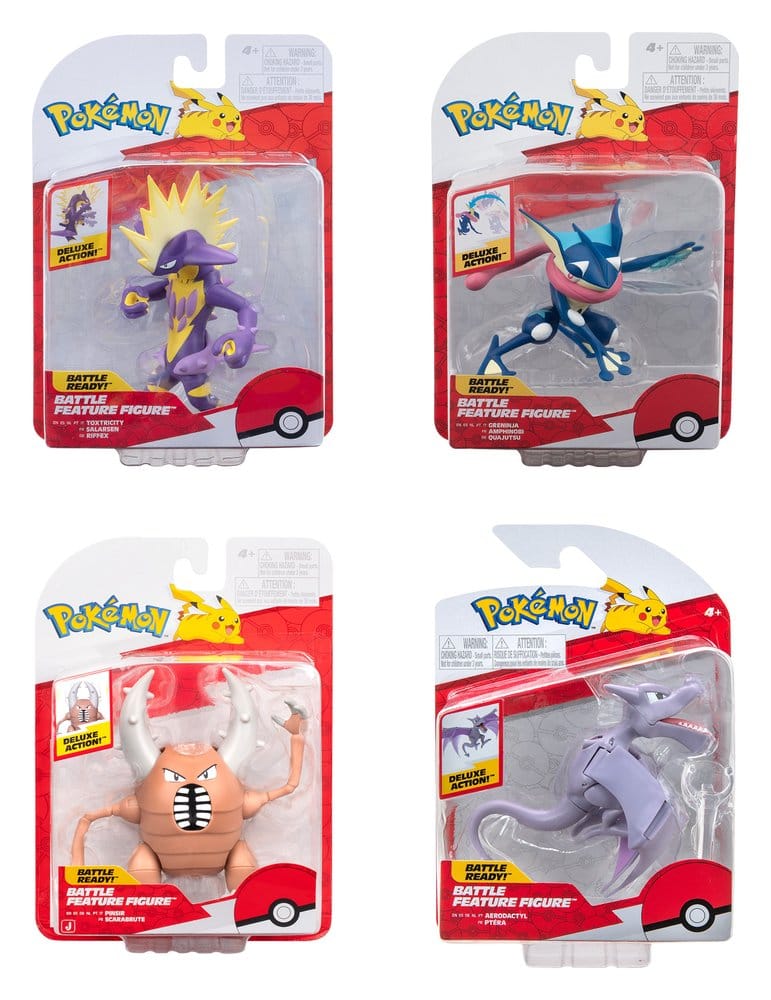 Pokémon Battle Feature Figure assortiment (4) figurines ver. 23
