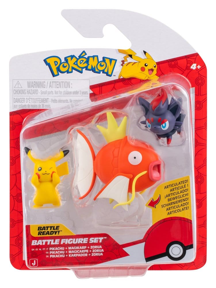 Pokémon Battle Figure assortiment (4) figurines 3-Pack ver. 25