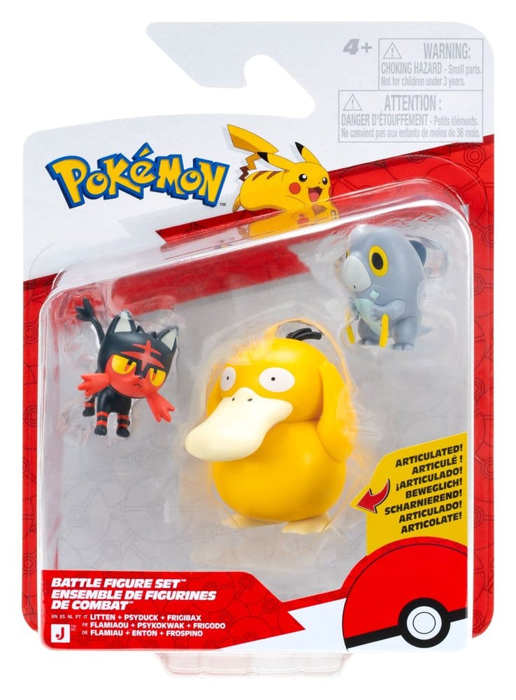 Pokémon Battle Figure assortiment (4) figurines 3-Pack ver. 29