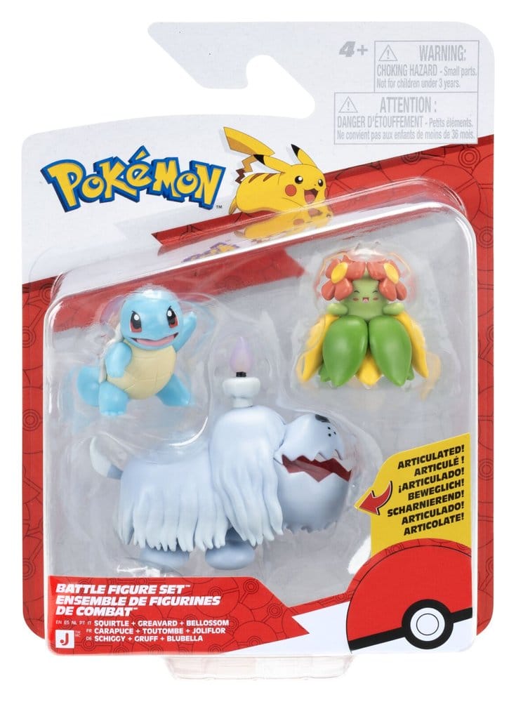 Pokémon Battle Figure assortiment (4) figurines 3-Pack ver. 29