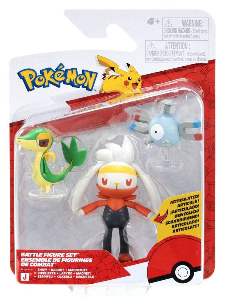 Pokémon Battle Figure assortiment (4) figurines 3-Pack ver. 29