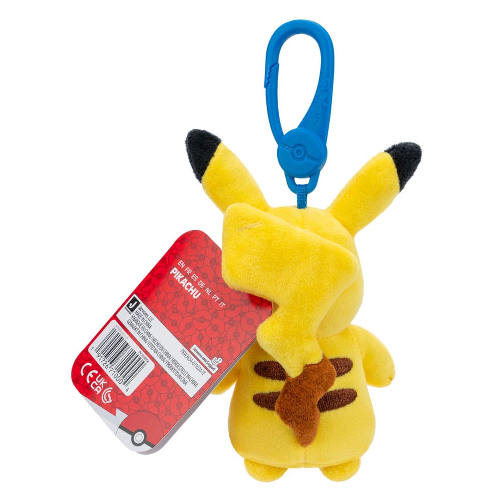 Pokémon assortiment peluches & porte-clés Clip On 10 cm (6)
