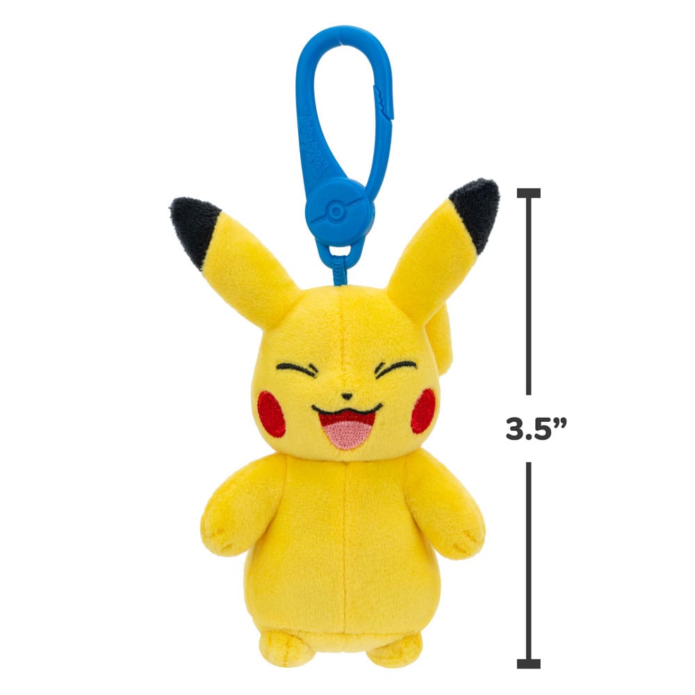 Pokémon assortiment peluches & porte-clés Clip On 10 cm (6)