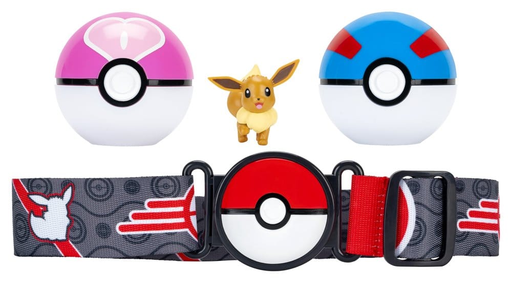 Pokémon Clip 'n' Go assortiment (4) Ceinture Set ver. 19