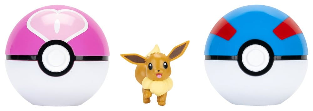 Pokémon Clip 'n' Go assortiment (4) Ceinture Set ver. 19