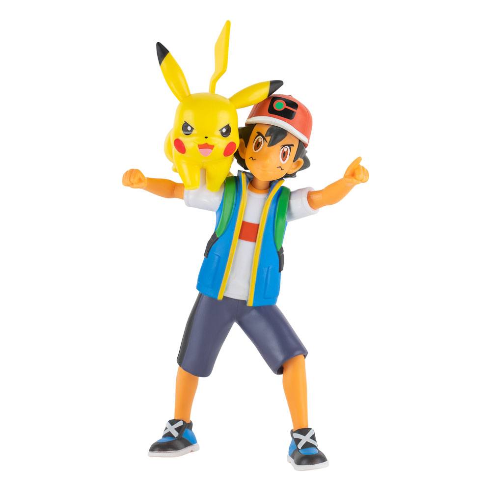 Pokémon - Battle Feature Figure - Pack Sasha et Pikachu 11cm