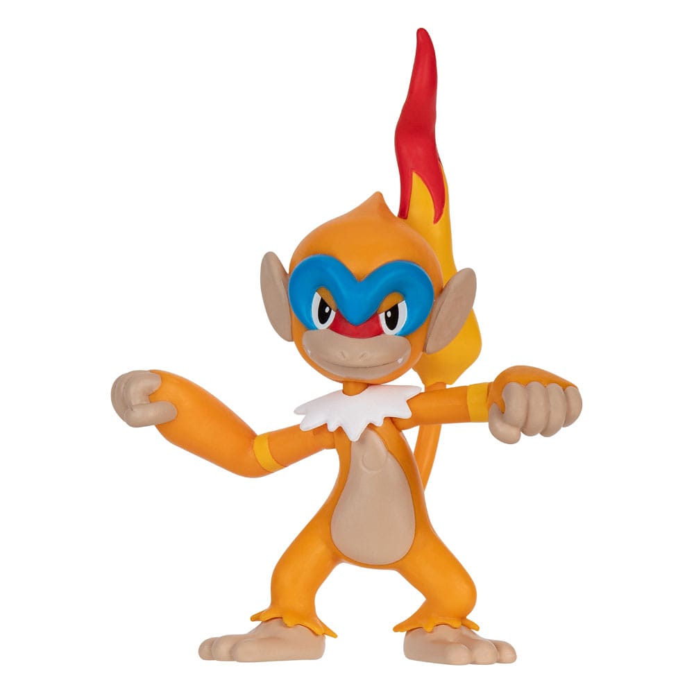 Pokémon pack 3 figurines Battle Figure Set Scalpion, Carapuce #1, Chimpenfeu 5 cm