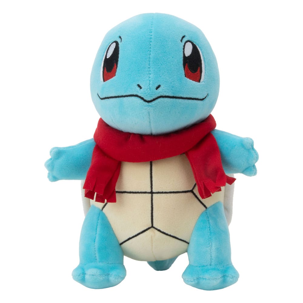 Pokémon peluche Carapuce avec écharpe 20 cm