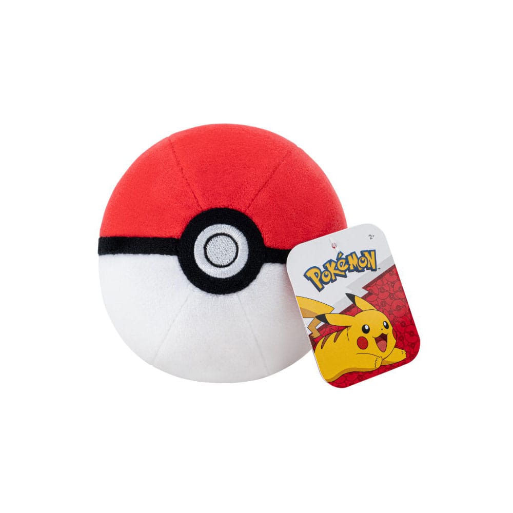 Pokémon peluche Pokeball Version 3 10 cm assortiment (6)