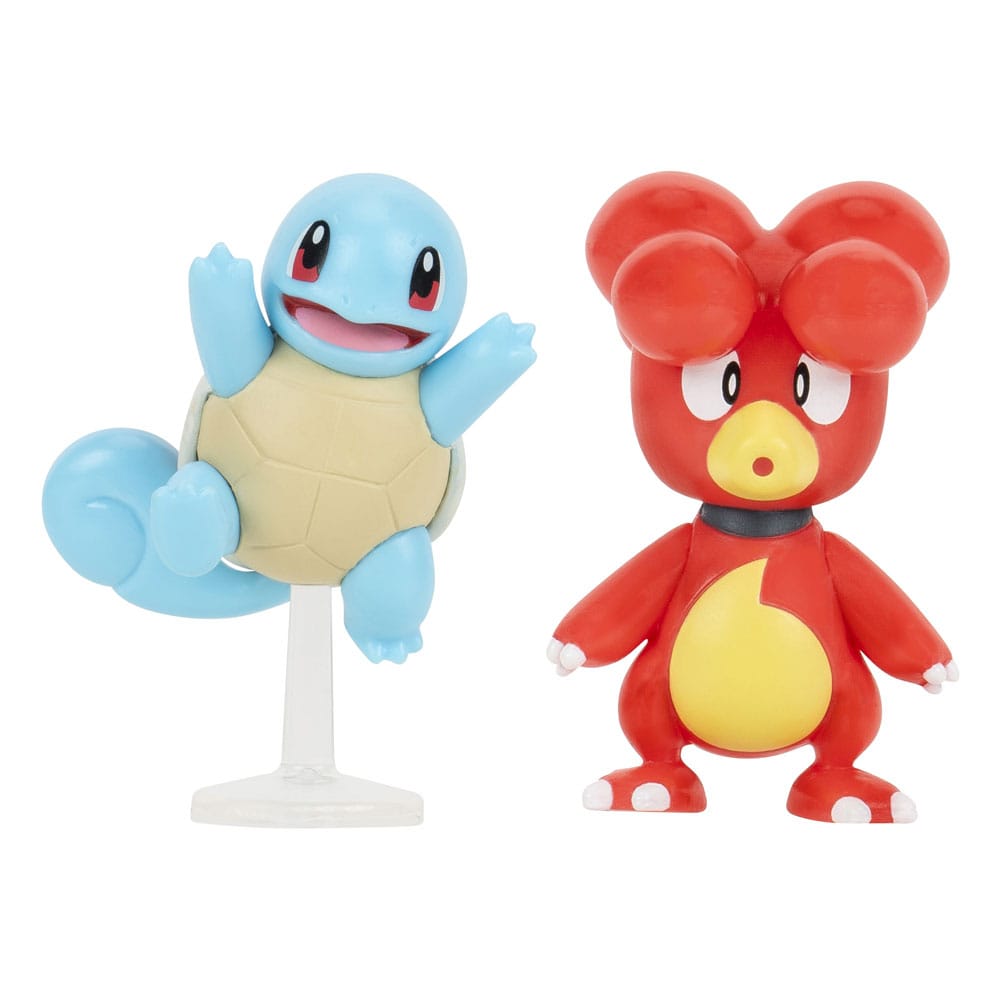 Pokémon pack 2 figurines Battle Figure Set Magby & Carapuce #5