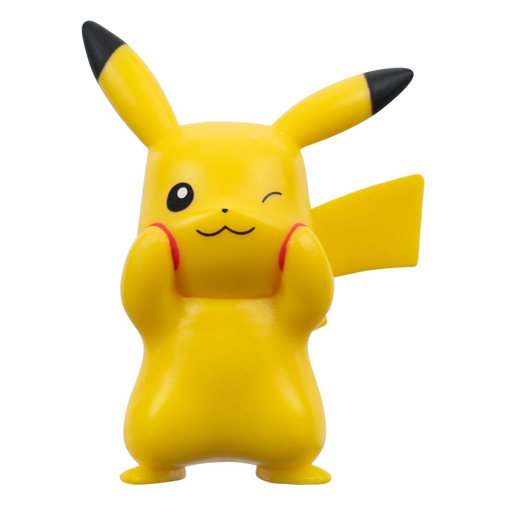 Pokémon pack 3 figurines Battle Figure Set Pikachu #8, Perrserker, Hawlucha 5 cm
