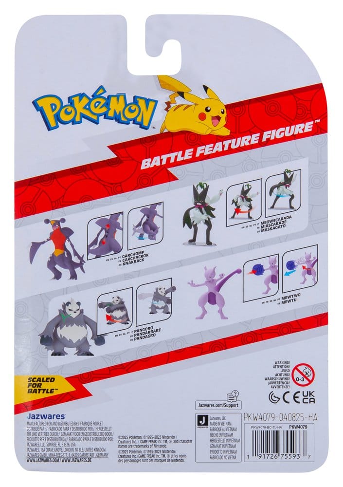 Pokémon Battle Feature Figure figurine Pandarbare