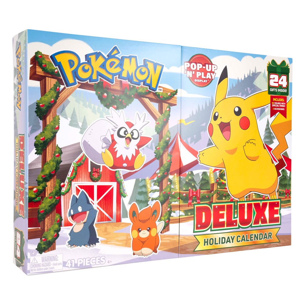 Pokémon calendrier de l'avent Pop-Up 'N' Play Deluxe Holiday 2025 *Version EN*