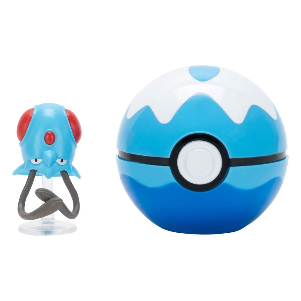 Pokémon Clip'n'Go Poké Balls Tentacool & Scuba Ball