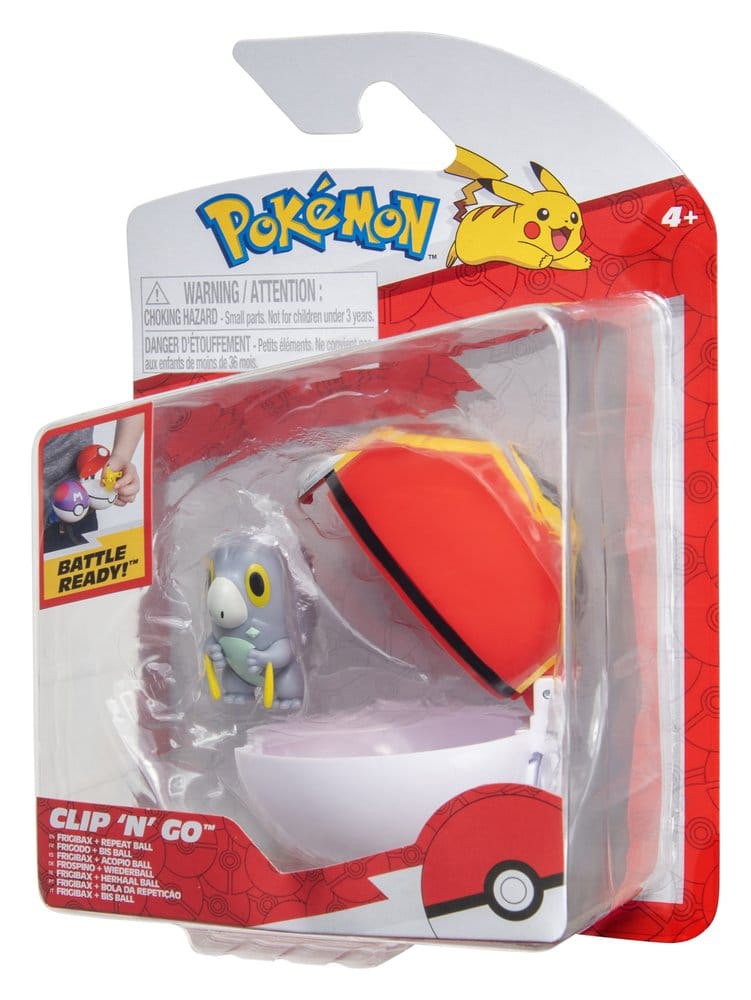 Pokémon Clip 'n' Go figurine d'action Wave 21 Frigodo & Bis Ball