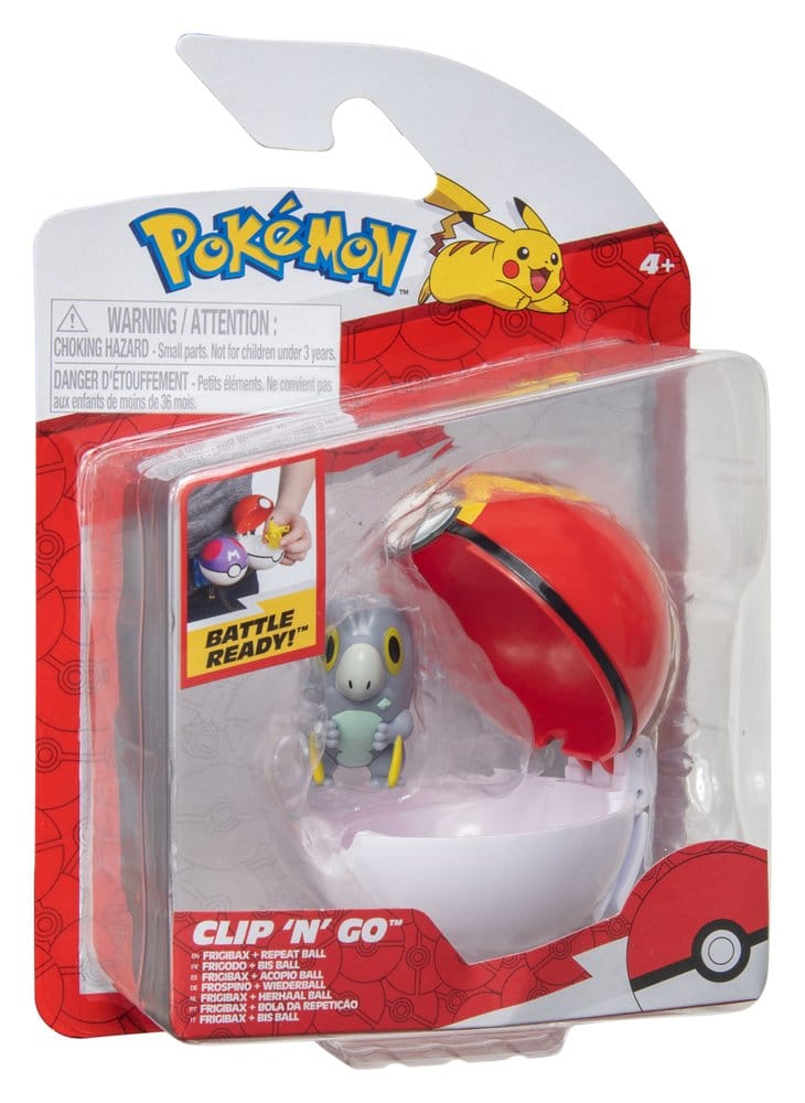 Pokémon Clip 'n' Go figurine d'action Wave 21 Frigodo & Bis Ball