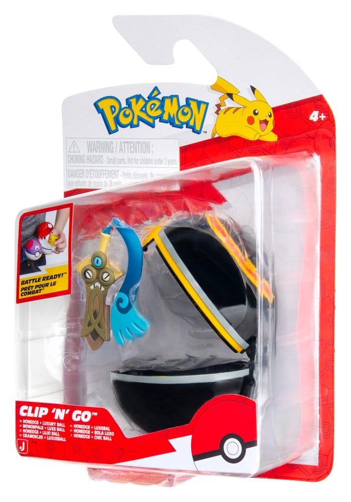Pokémon Clip 'n' Go figurine d'action Wave 22 Monorpale & Luxe Ball