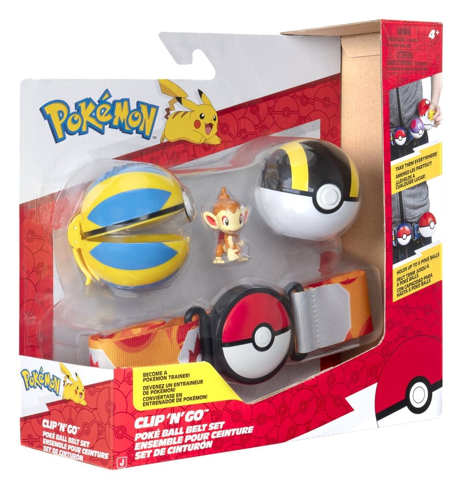 Pokémon Clip 'n' Go set Ceinture figurine d'action Ouisticram