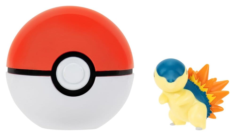 Pokémon Clip 'n' Go figurine d'action Héricendre & Poké Ball