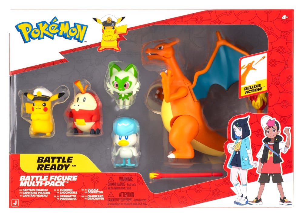 Pokémon Battle Figure figurines 6-Pack Multi-Pack