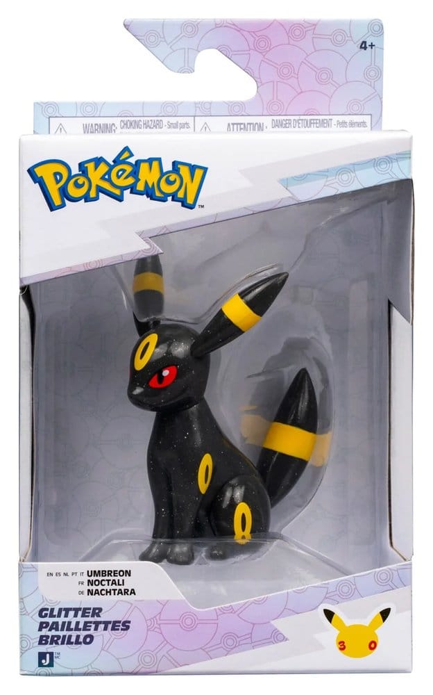 Pokémon Battle Figure figurine Noctali (30th Anniversary Glitter) 8 cm