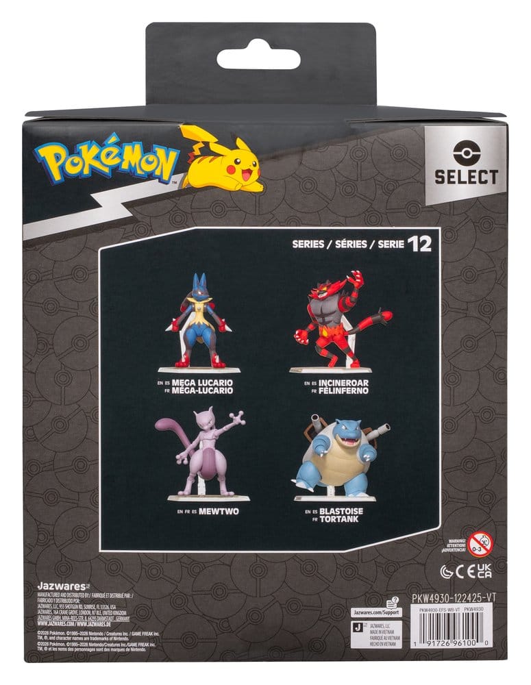 Pokémon Select figurine Super-Articulée Tortank