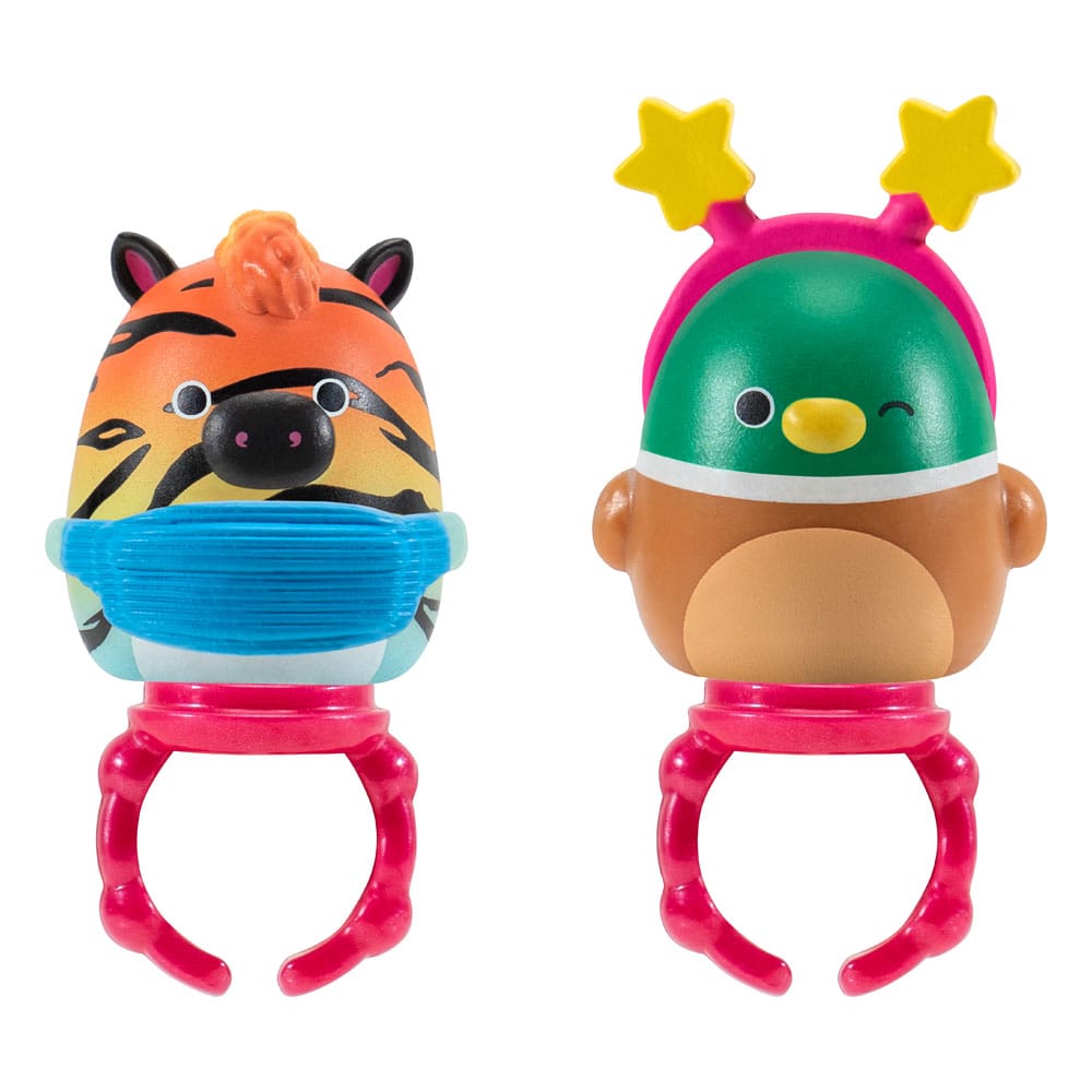Squishmallow Squish a longs pack 8 mini figurines Style 4 3 cm