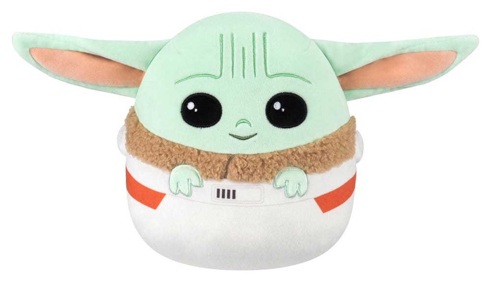 Squishmallows Star Wars peluche Grogu dans son sac de transport 20 cm
