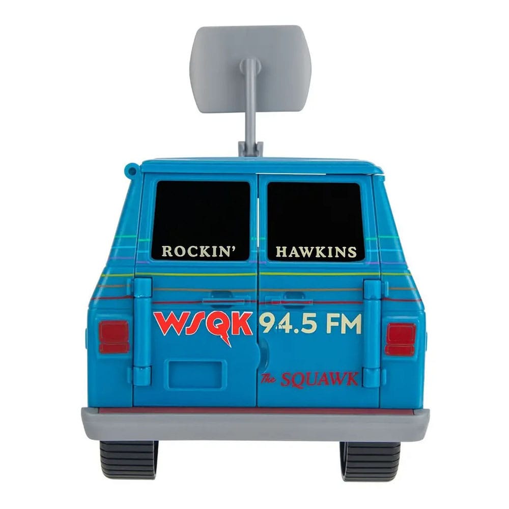 Stranger Things World Of Figure & Vehicle véhicule con figurine The Squawk van Playset with Steve
