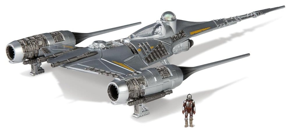 Star Wars Véhicule Moyen N1 with Mando 13 cm